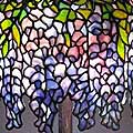 Wisteria Tiffany lamp